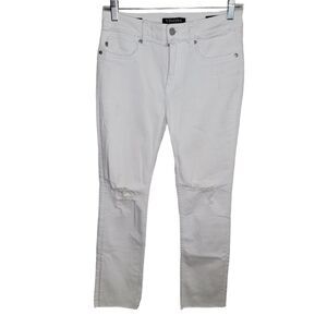 Vigoss White Ace Crop Straight leg denim jeans size 27